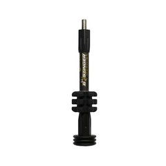 Bee Stinger Stabilizer MicroHex Hunter 8″ w/ Vibration Dampener Black 0059