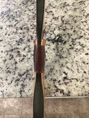 Vintage Bear Alaskan Bow 48# 62 in Left/Right hand Blk/Org (Nw148)