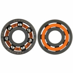 BRONSON SPEED CO RAW Skateboard BEARINGS Next Generation Shieldless Set of 8