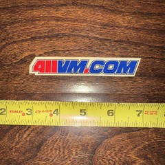 411VM.com Skate Video Magazine Vintage Skateboarding STICKER Snow Surf