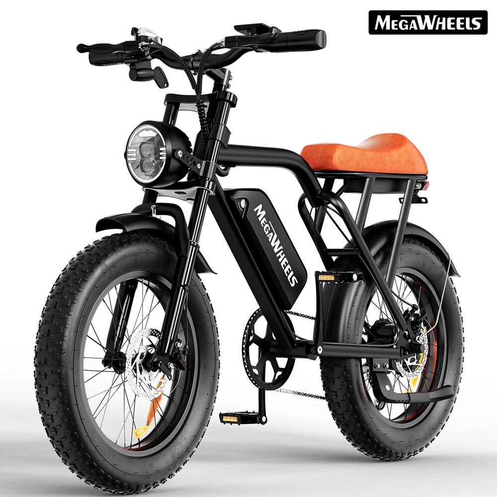 1500W Peak Power Electric Bike 33MPH 60Miles Electric Moped Style Bike 48V15.6AH
