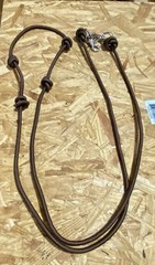 Formay 8 foot barrel rope rein, Brown, NWOT