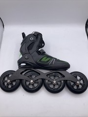 K2 MOD 110 Inline Skate US 7 EU 39.5 CM 25 Black/ Green Speed Lacing
