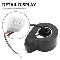 Electric Scooter Thumb Throttle Waterproof Speed Control Finger Throttle
