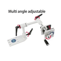 AMEYXGS Universal Bow Vise Professional Equipment Tool 360° Adjustable Arch