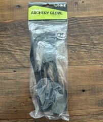 HME 3 Finger Archery Glove Size Medium