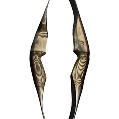 SAS Gravity 60″ Premier Hunting One-Piece Recurve Bow Traditional Wooden Recurve
