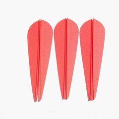 50pcs 3″ 4″Archery Rubber Arrow Vanes Fletches Feather Fletching DIY Bow Hunting