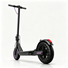 Electric Scooter 8.5» Solid Tires 350W 19MPH 36V Folding App Controlled UL2272