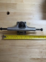 Vintage Blacksmith Skateboard Trucks Pair 8” Axle Old School Silver Skate Trucks