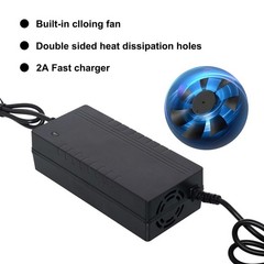 42V 2A Smart Charger DC 5.5×2.1mm Plug for 36V Electric Bicycle Li-ion Battery