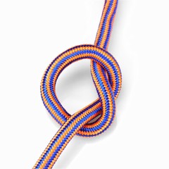 1/2″ 100/150FT 12 Strand Braided Rope Tensile Strength 8000 Pounds Blue&Orange