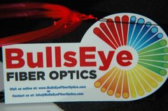 .010″ Red Fiber Optic strand for your bow sight 1 foot total fiber cut to order