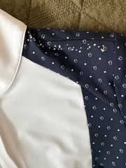 Samshield Gretta Short Sleeve Show Shirt – Navy/ White – XS