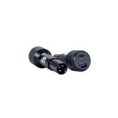 XLR Charging Adapter Dual Ports USB-A & USB-C for Scooter & Power Chair