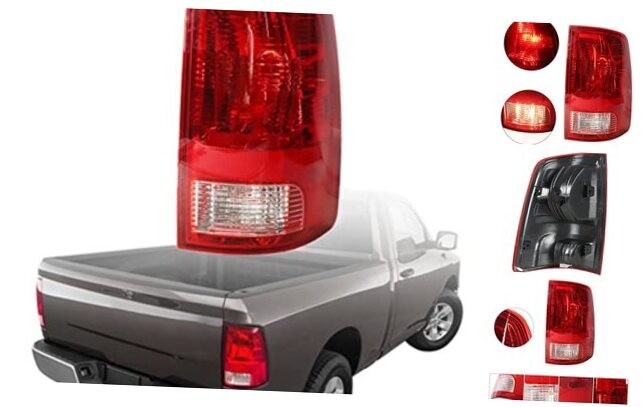 Rear Right Tail Light Assembly Replacement for Ram 2009-2020 Pickup Truck