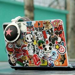 50Pcs Hypebeast Stickers Pack Bomb Vinyl Skateboard Guitar Luggage Laptop Decals