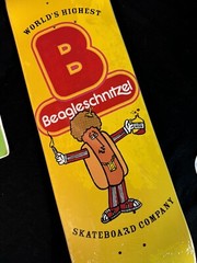SUPER RARE Beagle Baker Beagleschnitzel Hot Dog Skateboard Deck Pro Model