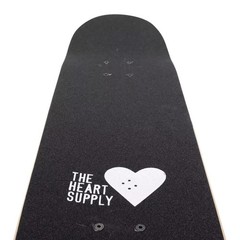 The Heart Supply 54mm Kids Teens Adults Skateboard Beginner Bright Blue