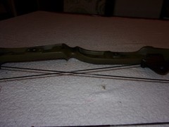 Bear Whitetail Hunter Green Camo Compound Bow