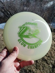 Innova Champion Glow TL Factory Store Release Light Green Foil Stamp 174.9g