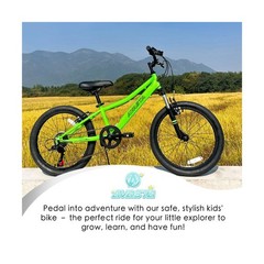 AVASTA Govet 20» Kids Mountain Bike for 6-12 Years Old Boys Girls with Suspe…