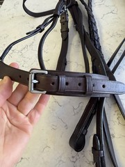 NEW Dover Saddlery Flat Hunt Bridle Fox Hunting 🦊Cob/ Oversized