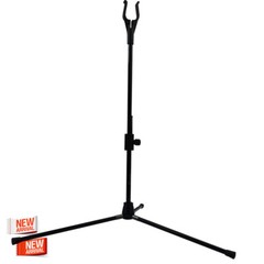 1x Black Bow Stand Suitable for Recurve Bow Holder Archery Equiment Outdoor