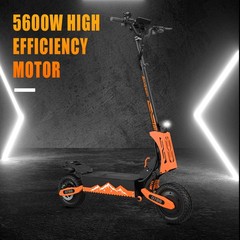 Electric Scooter for Adult 5600W Dual Motor 50MPH 60V 27AH Folding E-scooter 8hc