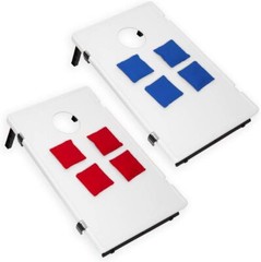 All Weather Cornhole Boards with Cornhole Bean Bag Set – Plastic Corn Hole Board