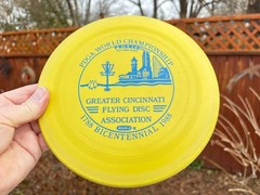 1988 (Innova Mold) (One of a Kind) Patent Disc Golf Innova Frisbee 91 Mold #6200