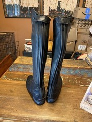 Ariat Heritage Contour II Field Zip Tall Riding Boots Black Leather 9.5