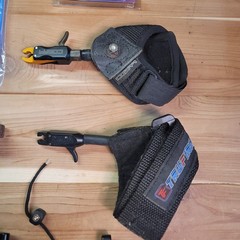 Archery Lot Sight x 2 Release x 2 Bow Sling Extreme Tru Glo Rest Cobra Tru Fire