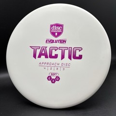 Discmania Soft Exo Tactic White with Magenta Stamp 176g