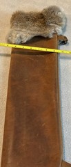 Vintage Leather And Fur Arrow Quiver
