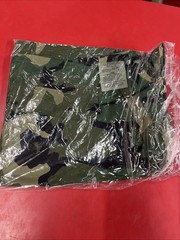 US Army BDU Woodland Wet Weather Rain Pants Trousers Large