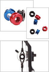 Aluminum Alloy Archery Peep Sight for Compound Bow – 1/8″, 3/16″, 1/4