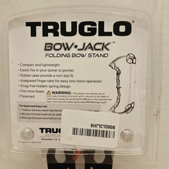 TRUGLO Bow Jack Folding Bow Stand Lightweight with Non-Slip Rubber Jaws