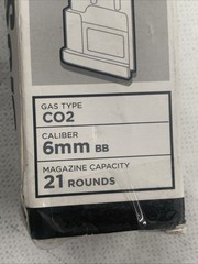 Sig Sauer Proforce P320 M17BCO2 Airsoft 21 Round Magazine, Black AMPF-M17B 6mm