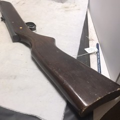 Vintage Crosman V-350 Slide Action BB Air Rifle Fairport NY Wood Stock USA