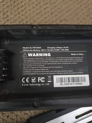 Macfox M20x B-attery 4 Pin Version 48v 10.4ah 500 Miles Used 2a Charging Include