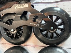 Pasendi Pro Carbon Fiber Rollerblades Speed Skates Men’s & Women’s SZ 9 US 42 EU
