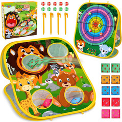 Animal Bean Bag Toss Game Toy Outdoor Toss Game, Family Party Party Supplies for