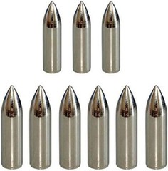 12pcs Glue on Field Points 11/32 Wood Arrow Points Glue on Arrow Tips for Woo…