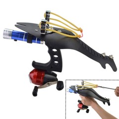 Bow Fishing Catapult Kit Bowfishing Darts Reel Set Archery Hunting Shooting