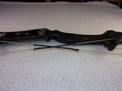 Bear Whitetail Hunter Compound Bow With Camo Limbs