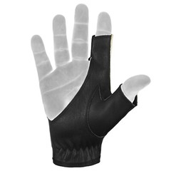 Italian Archery Bow Glove Left hand «Black, Brown , Dark Brown «