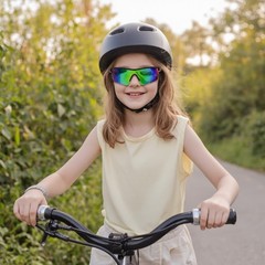 Feisedy Kids Teens Baseball Polarized Sunglasses Sports Tr90 Frame Boys Girls