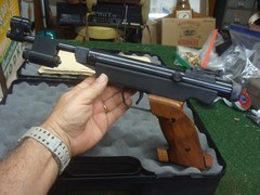 RWS Diana Mod 6G .177 Air Pistol – Upgraded Sights, Target grip, Pellets REPAIR