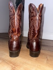 Dan Post Brown teju lizard mens 9 D